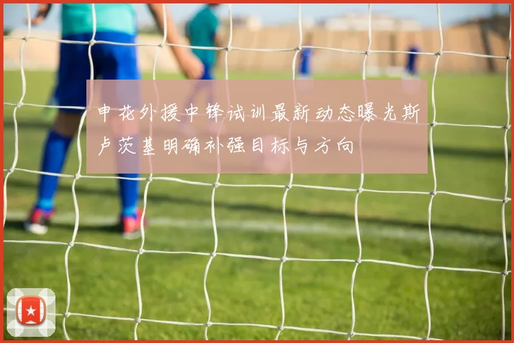 申花外援中锋试训最新动态曝光斯卢茨基明确补强目标与方向